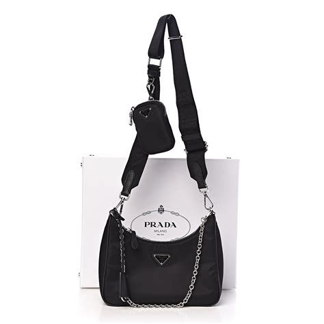 borsa re edition prada|prada re nylon shoulder bag.